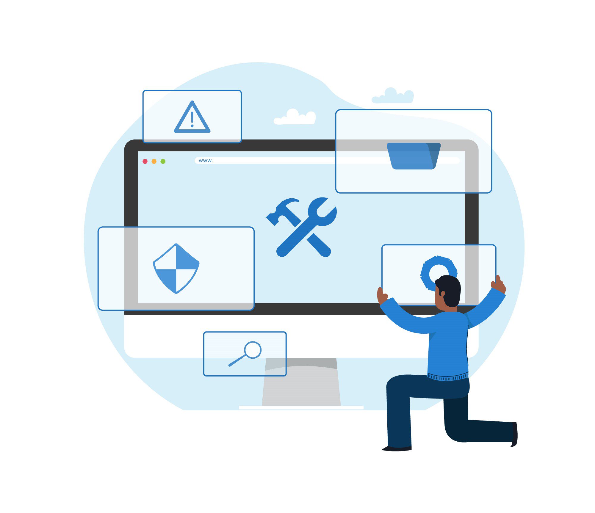 Gestion & Maintenance de Site Internet